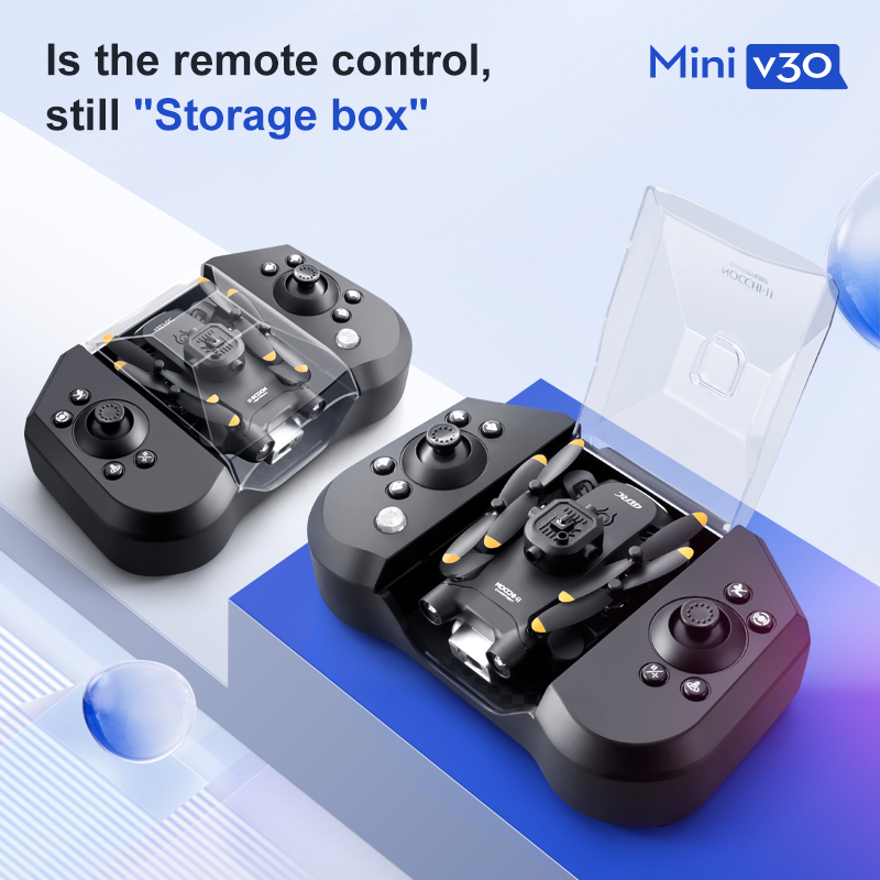 طائرة بدون طيار صغيرة V30 WiFi - مراجعة Drone Battery Case وسعره