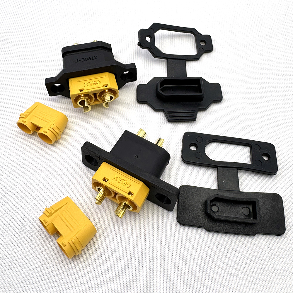 موصل بطارية XT90E-F XT90E-M ذك - مراجعة Drone Battery Connector وسعره