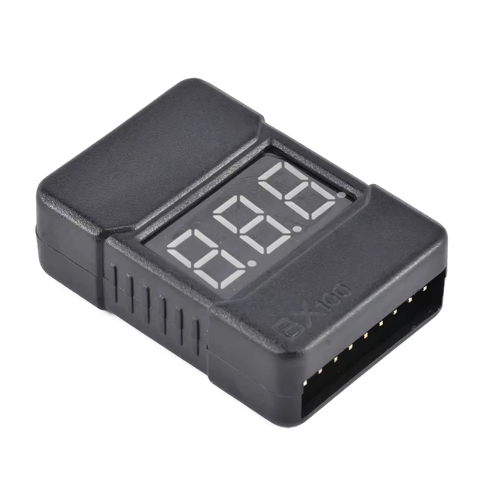 BX100 1-8S يبو بطارية مؤشر الج - مراجعة Drone Battery Alarm وسعره