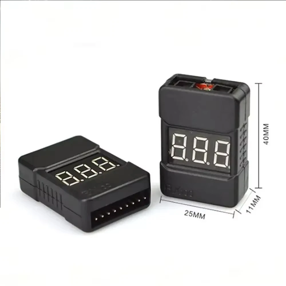 BX100 1-8S يبو بطارية مؤشر الج - مراجعة Drone Battery Alarm وسعره