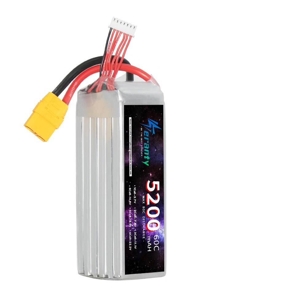 بطارية ليبو TERANTY مع سدادة ل - مراجعة Drone Battery 4S وسعره